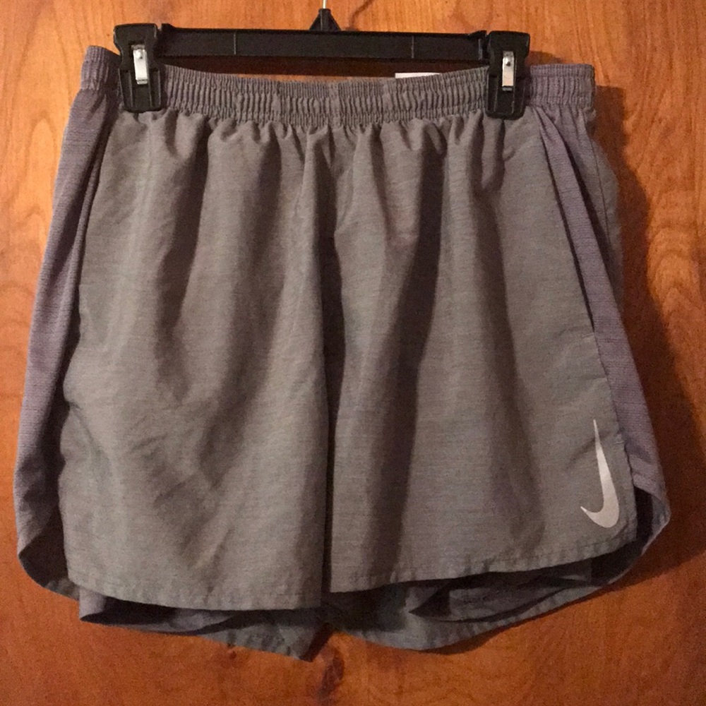 Nike Grey Dri Fit Training Shorts